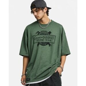 Game of Thrones Studio Tour Green Unisex Short Sleeve Graphic‎ Tee Size 2XL